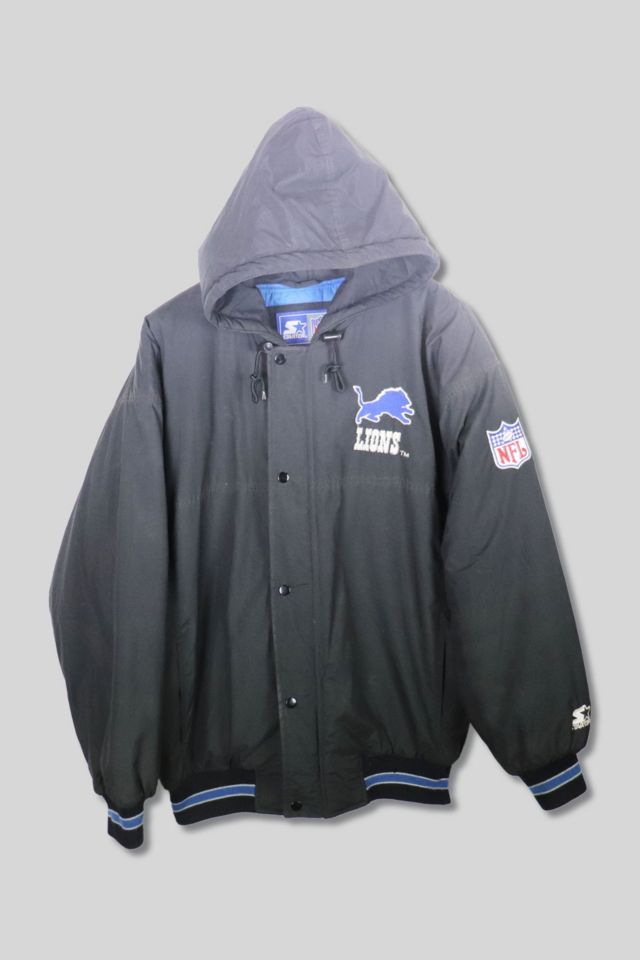 Detroit lions starter jacket best sale