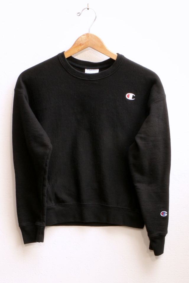 Champion embroidered sweater vintage best sale