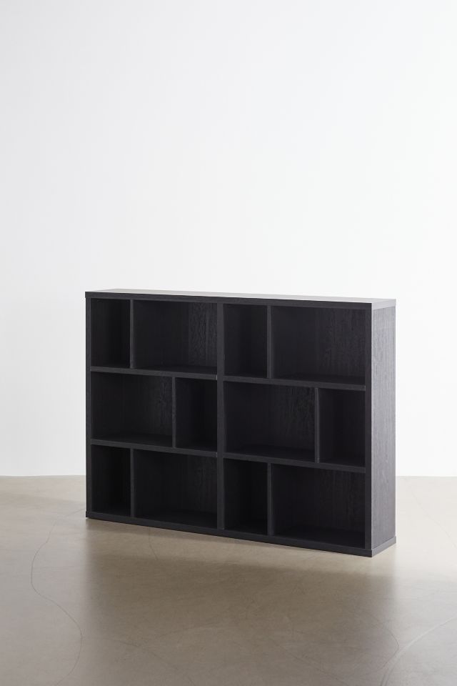 Sindoori Mango Modular Cubby Bookshelf with Varied Shelves