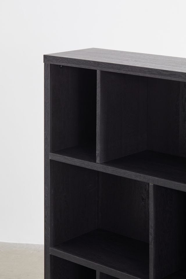 Sindoori Mango Modular Cubby Bookshelf with Varied Shelves