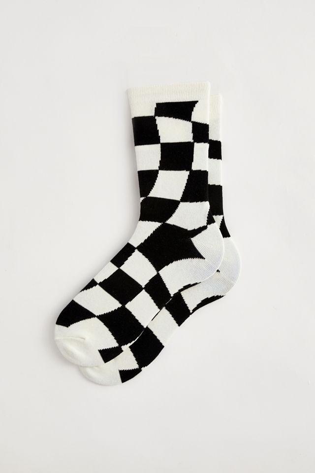 Check Pattern Crew Sock | Urban Outfitters