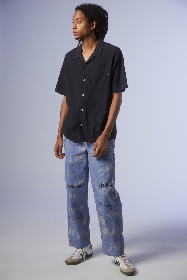 UO Printed Pull-On Straight Fit Chino Pant #1