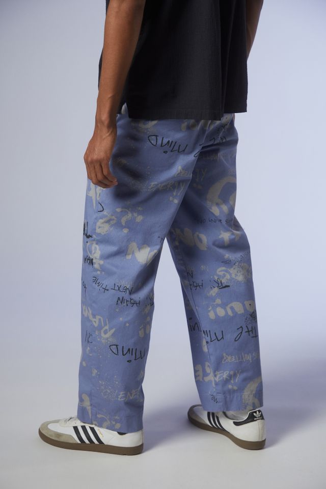 UO Printed Pull-On Straight Fit Chino Pant #2