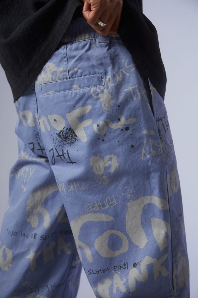 UO Printed Pull-On Straight Fit Chino Pant #3