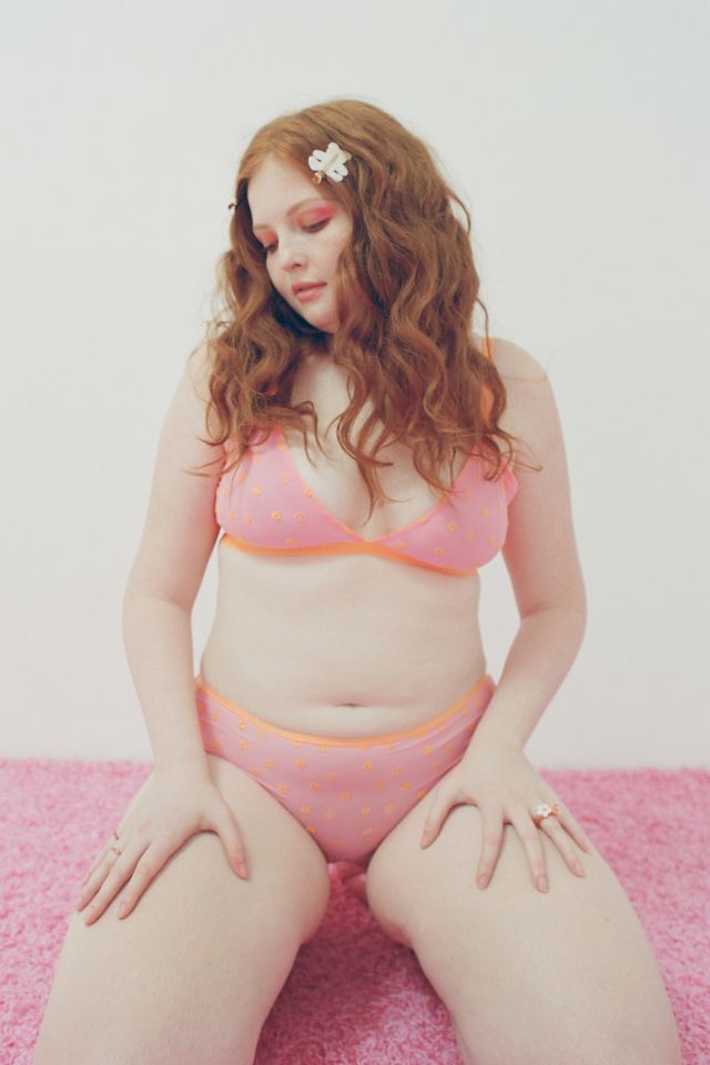 Bralette Triangle en Maille Soyeuse Parade #1