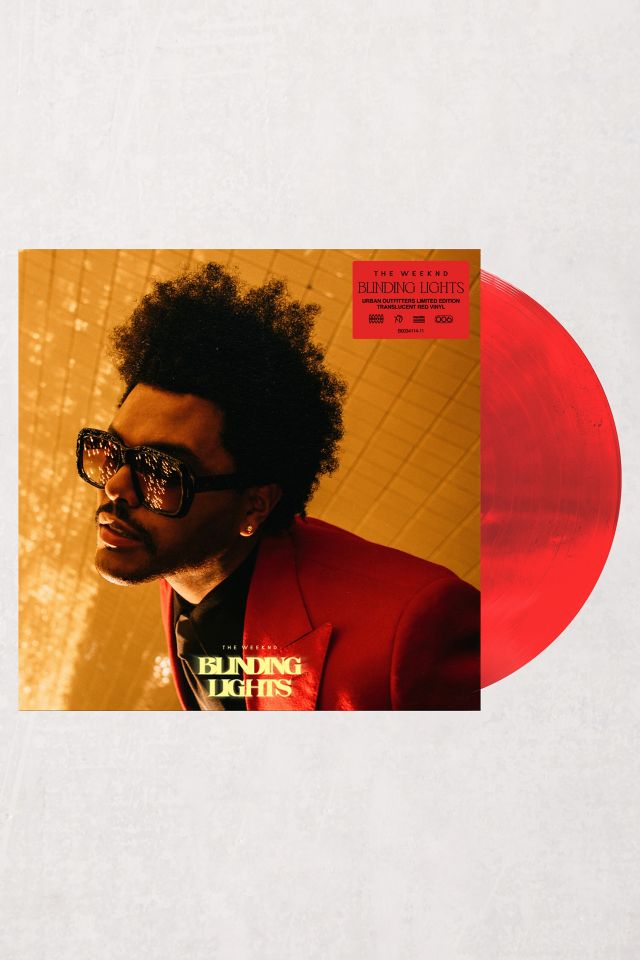 The Weeknd After Hours Exclusive Limited Edition Clear Red