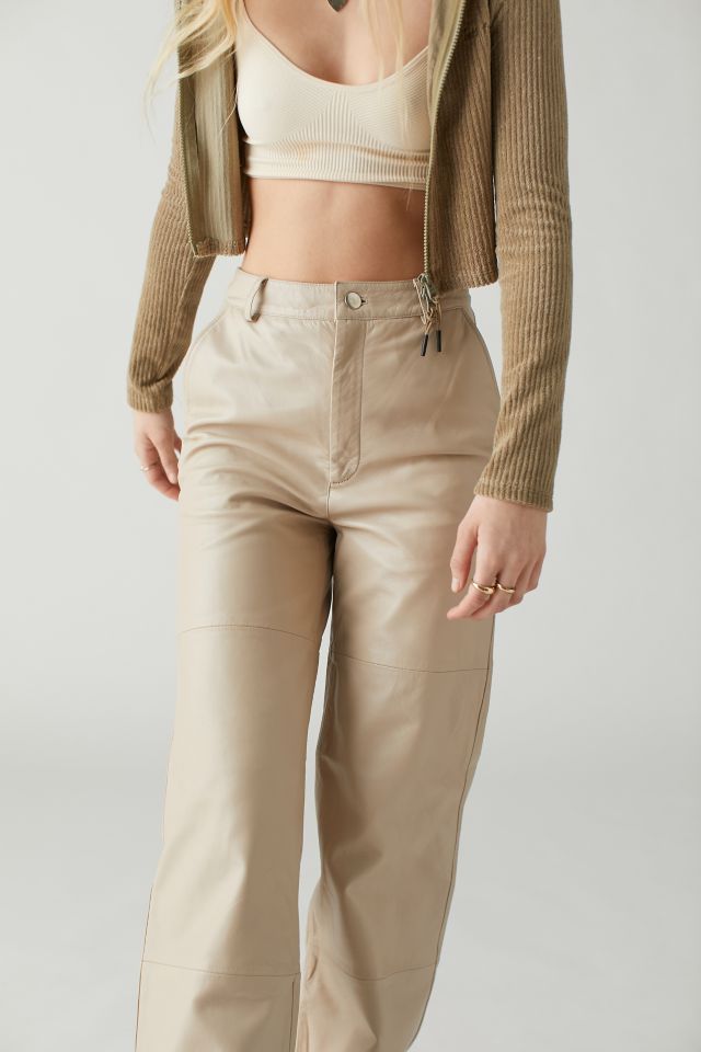 Deadwood Flynn Recycled Leather Flare Pant #2