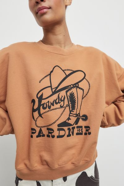 howdy corded sweatshirt