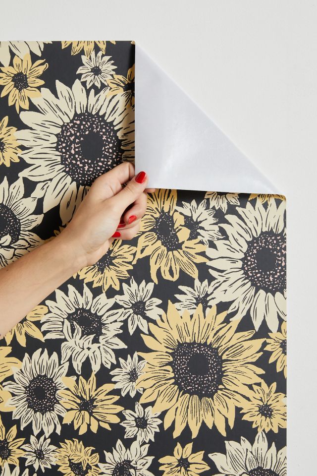 Sunflower Removable Wallpaper #2
