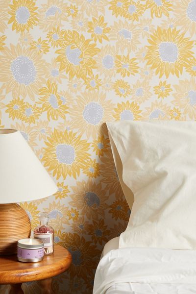 Sunflower Removable Wallpaper