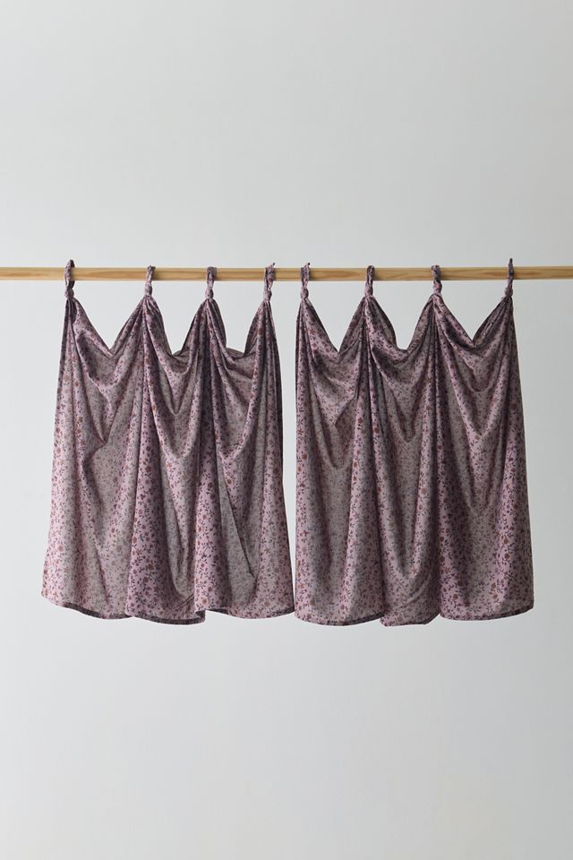 Printed Café Curtain - Set Of 2 #1