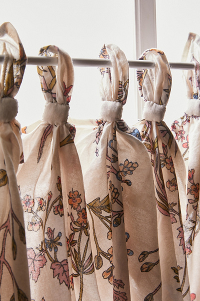 Printed Café Curtain - Set Of 2 - Thumbnail 3