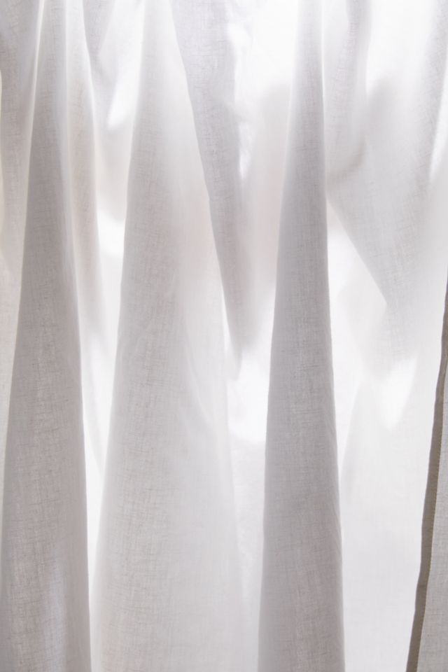 Solid Café Curtain Set #1