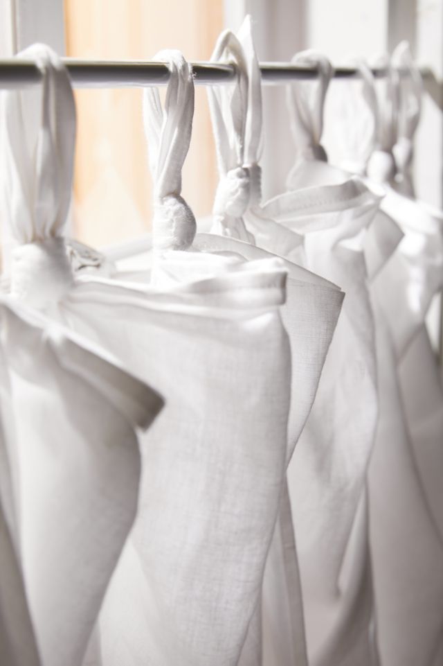 Solid Café Curtain Set #2
