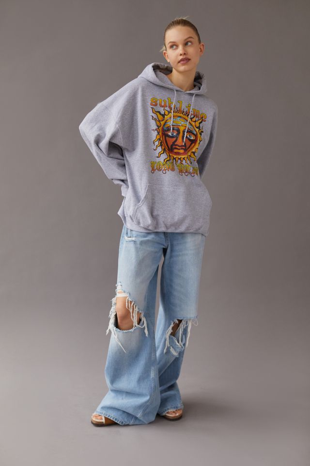 Urban Outfitters Sublime Sun Oversized Crew Neck Sweatshirt