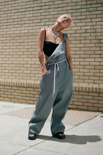 Dickies Hickory Stripe Overall | Urban Outfitters Canada