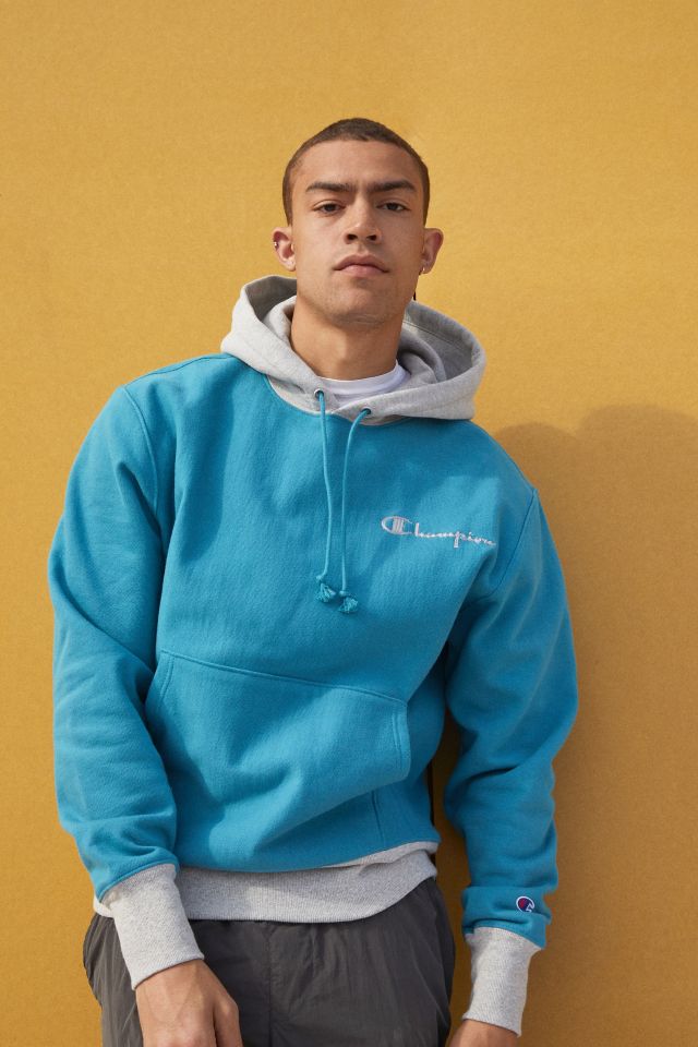 Colorblock hot sale champion sweatshirt