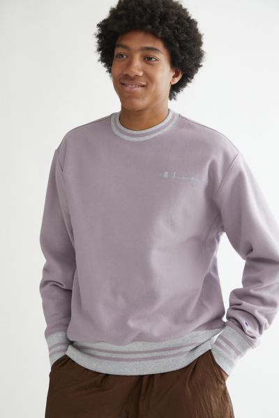 Light purple cheap champion crewneck