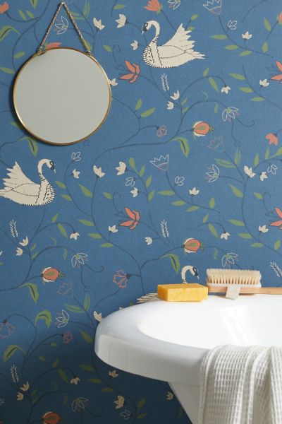 Swan Removable Wallpaper