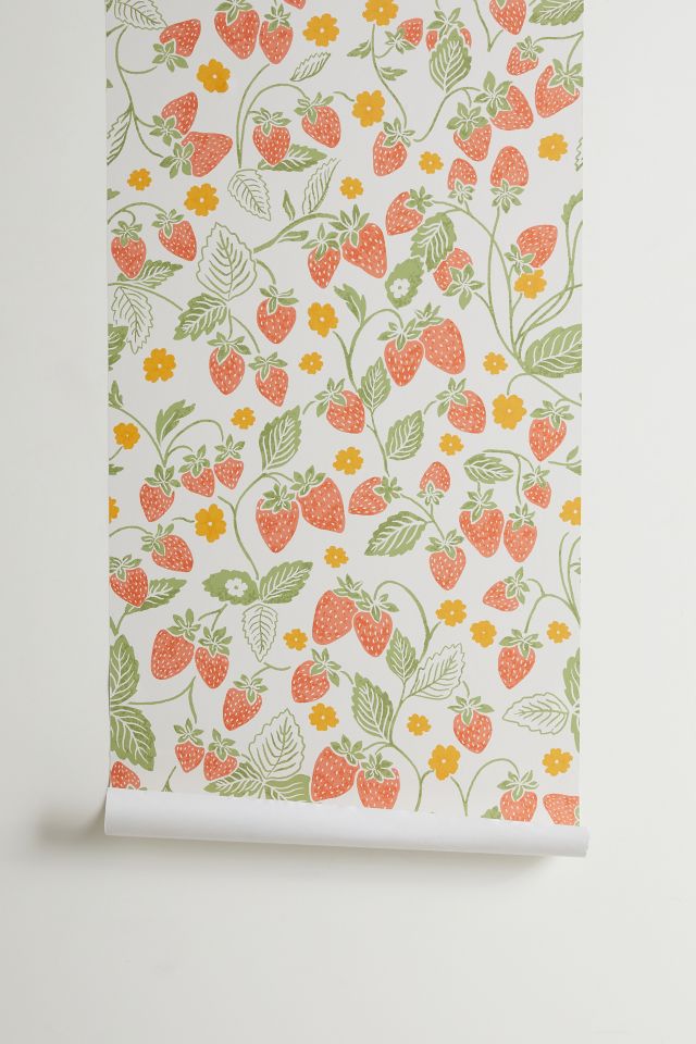 Strawberry Removable Wallpaper