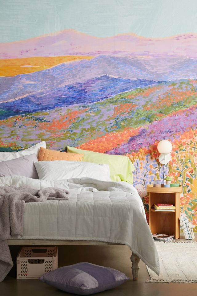 Superbloom Mural Removable Wallpaper