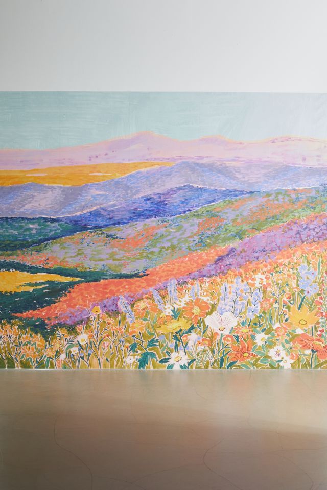 Superbloom Mural Removable Wallpaper #1