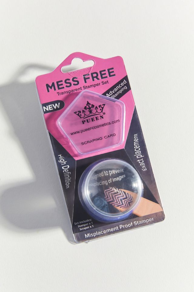 Pueen Transparent Nail Art Stamper Tool Set #1
