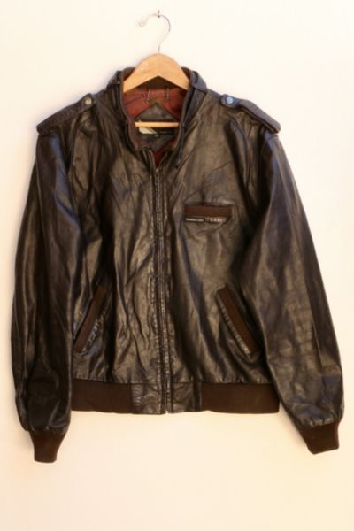 VINTAGE LEATHER JACKET MEMBERS ONLY by EUROPE CRAFT – mookeebyyuske