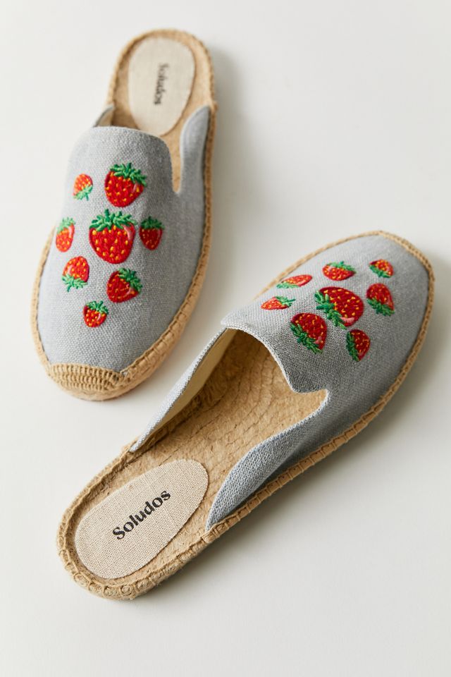 Soludos Strawberry SlipOn Espadrille Shoe Urban Outfitters Canada