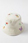 Poppy Embroidered Bucket Hat #3