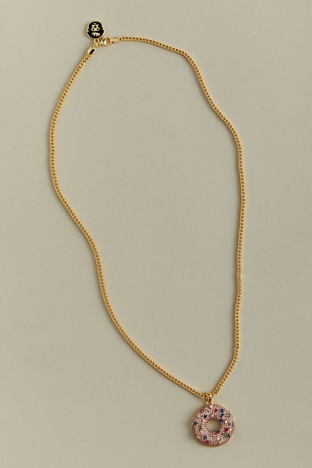 King Ice CZ Donut Necklace #1