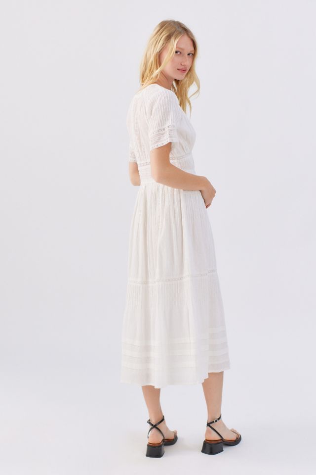 ASTR The Label Honeymoon Lace Midi Dress #1