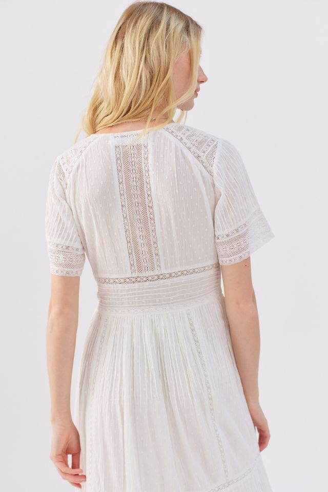 ASTR The Label Honeymoon Lace Midi Dress #3