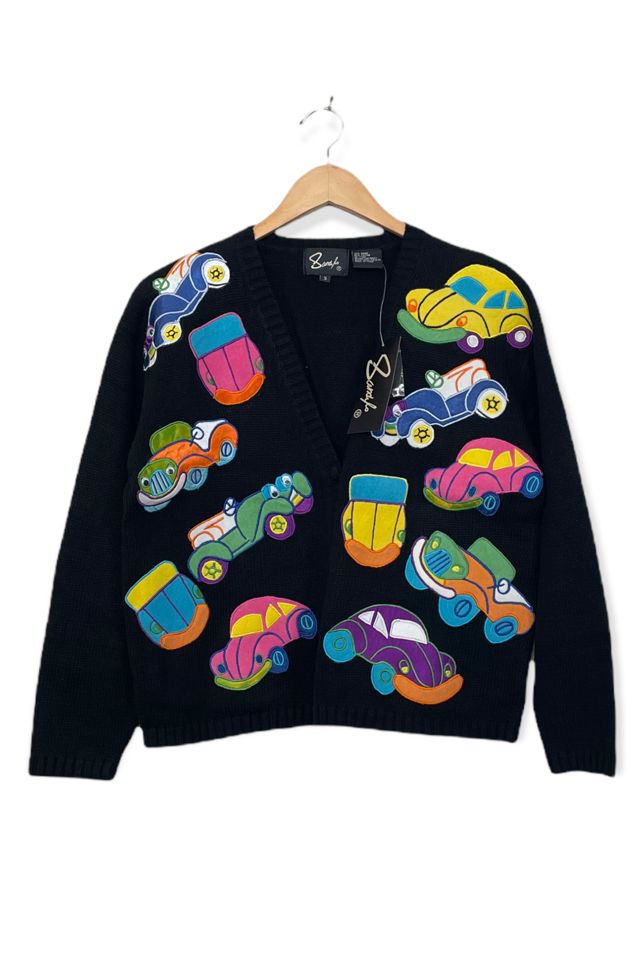 Deadstock Auto Buddies Cardigan Urban Outfitters