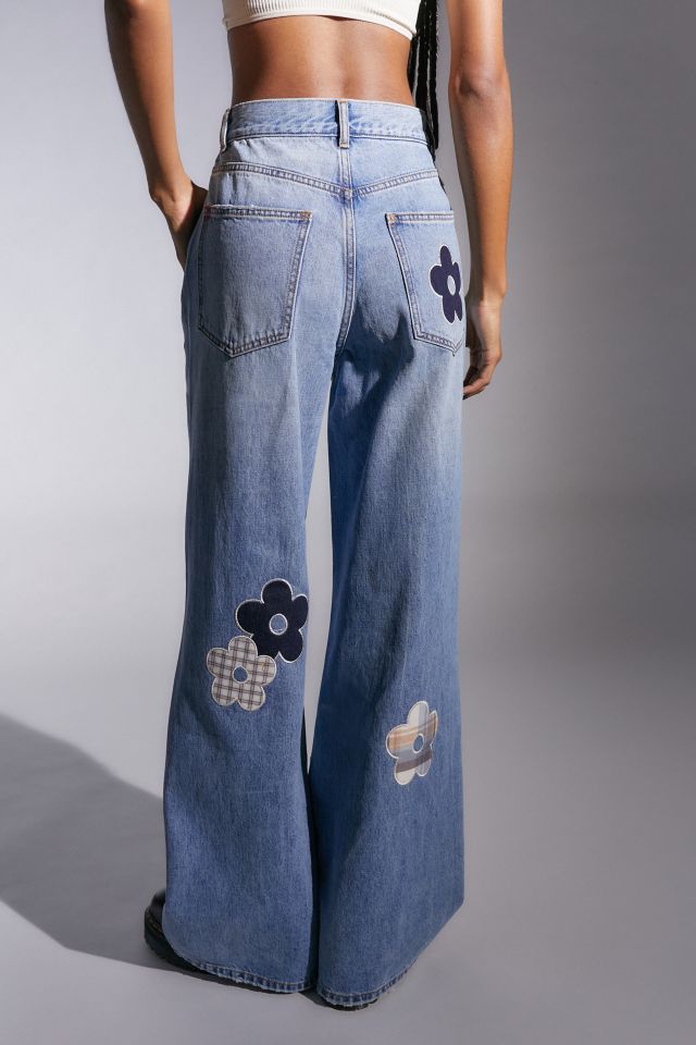 BDG Skater Baggy Jean — Daisy Patch #1
