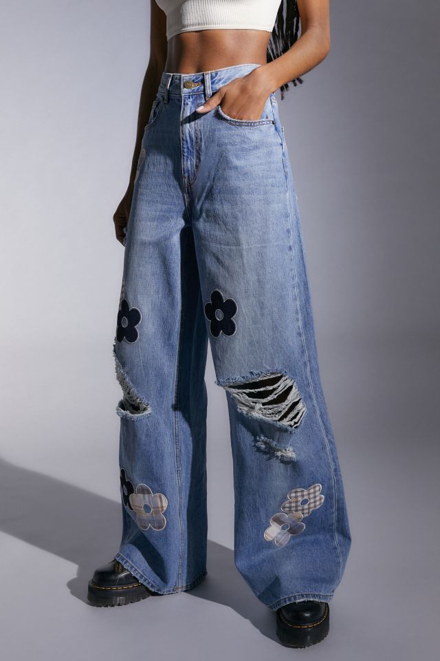 BDG Skater Baggy Jean — Daisy Patch #2