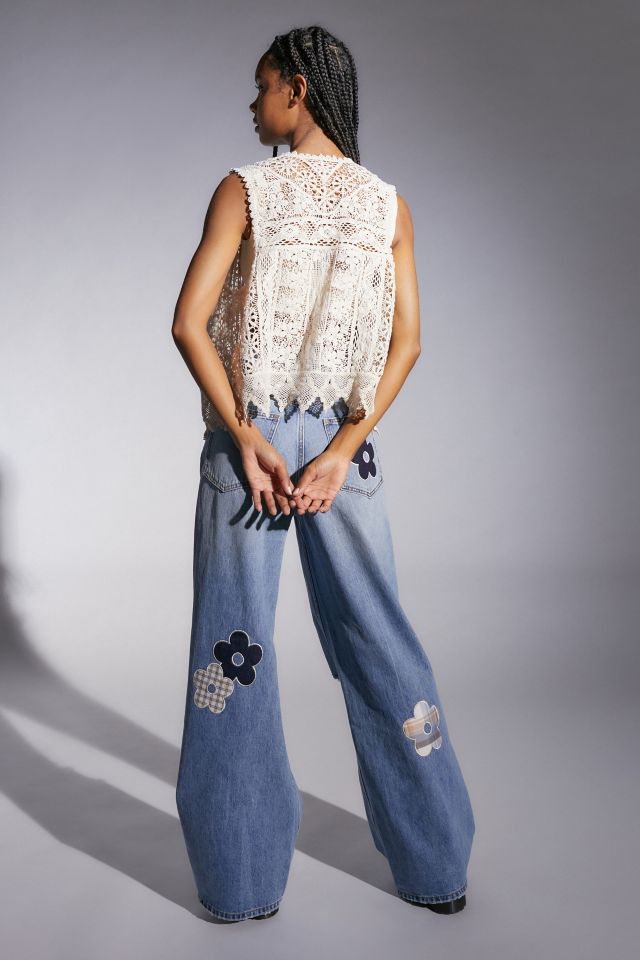 BDG Skater Baggy Jean — Daisy Patch #3