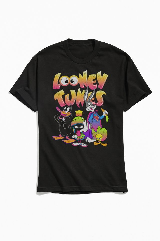 Looney Tunes Neon Retro Tee | Urban Outfitters