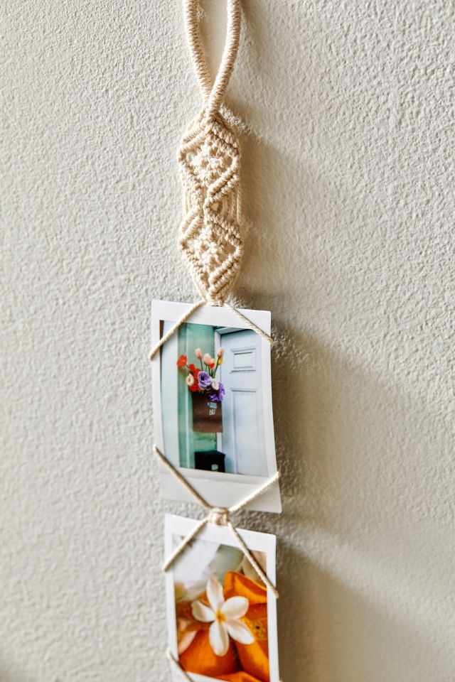 Macrame Instax Photo Holder #4