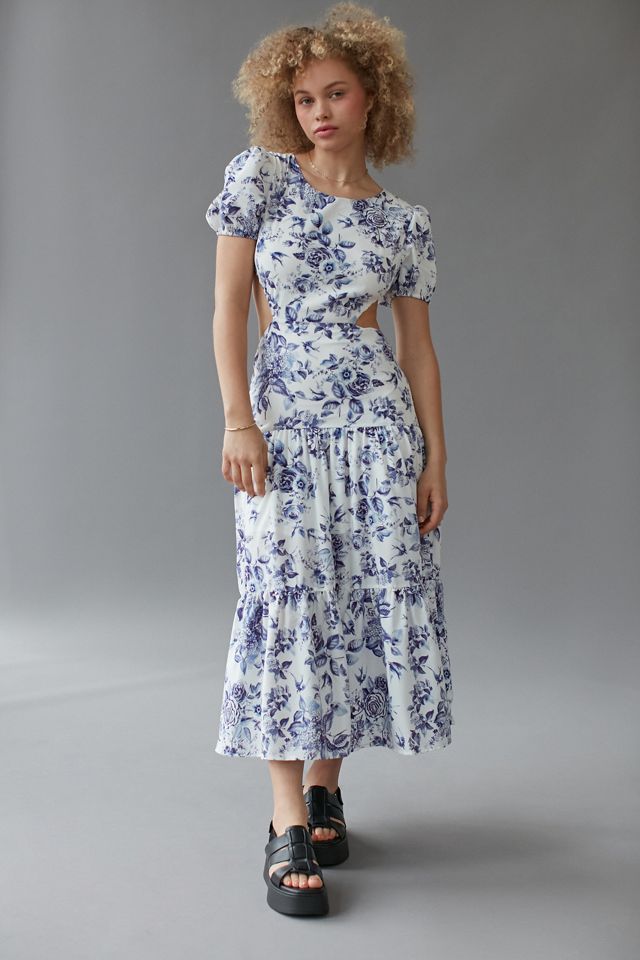 midi formal dresses near me Ever-Pretty Asymmetrical Midi Lace Summer Formal Wedding Guest Dress with Short Sleeve