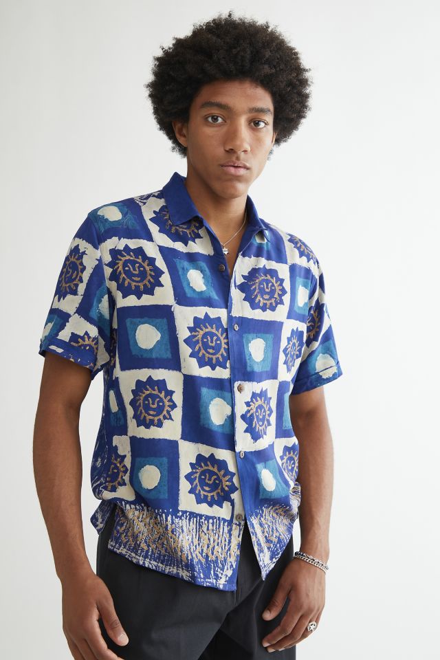 Raga Man Checkerboard Icon Shirt | Urban Outfitters