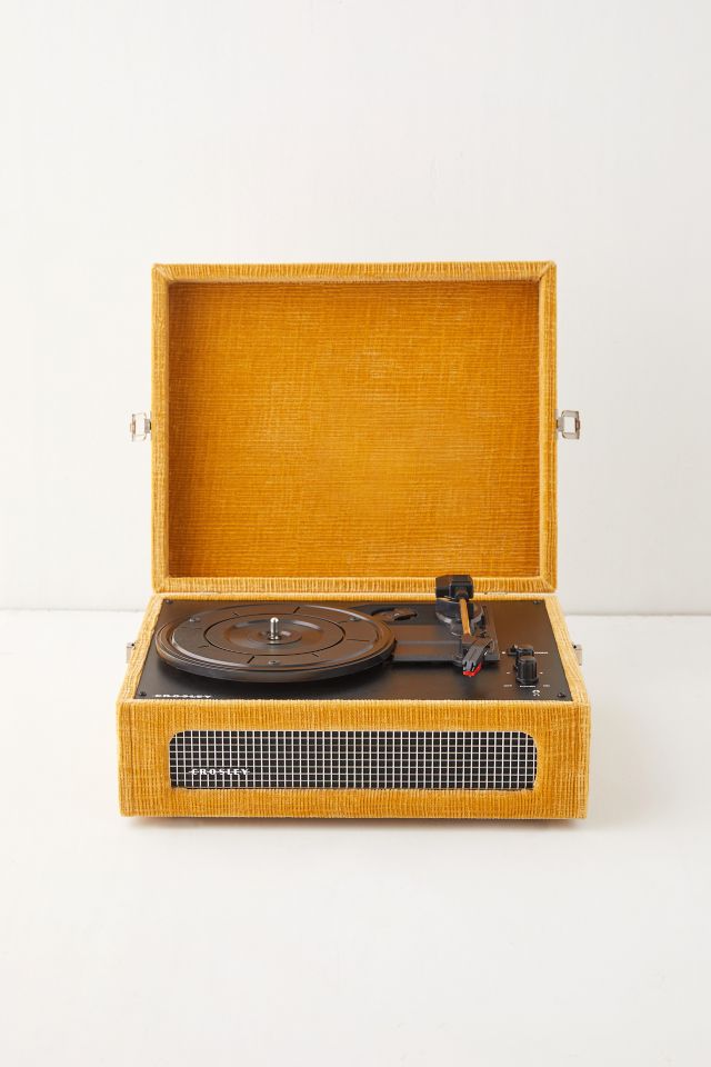 Crosley Voyager Velvet Cord Bluetooth Record Player #1