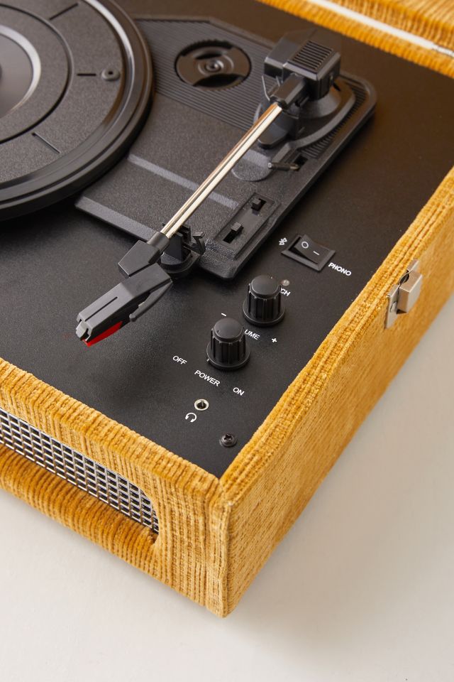 Crosley Voyager Velvet Cord Bluetooth Record Player #4