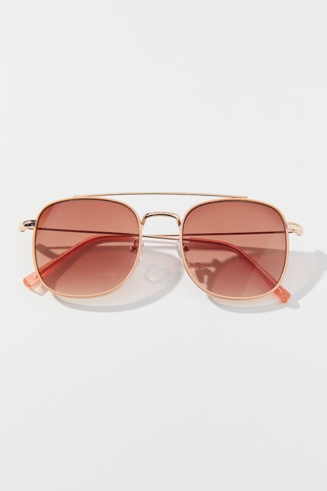 Lorien Metal Aviator Sunglasses | Urban Outfitters