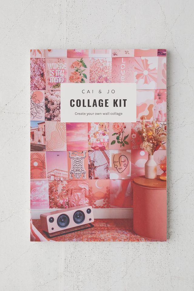 cai & jo Dusty Pink Collage Kit #2