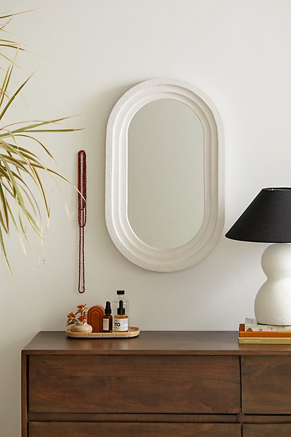 Urban Outfitters Isobel Wall Mirror In White At
