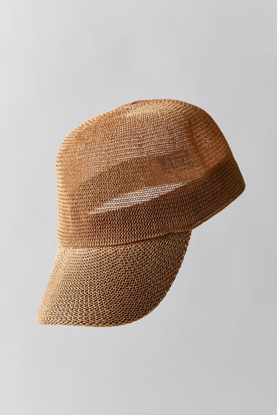 Urban Outfitters Straw Baseball Hat in Brown