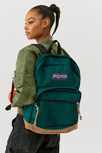Jansport Right Pack Retro Backpack In Dark Green ModeSens