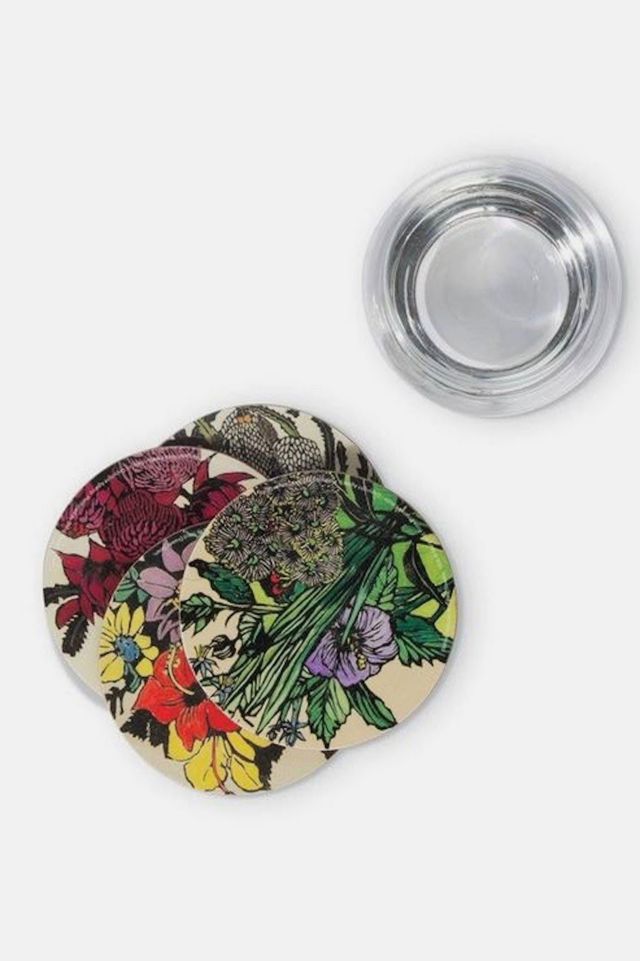 Third Drawer Down Flora Coaster Set x Margaret Preston #1