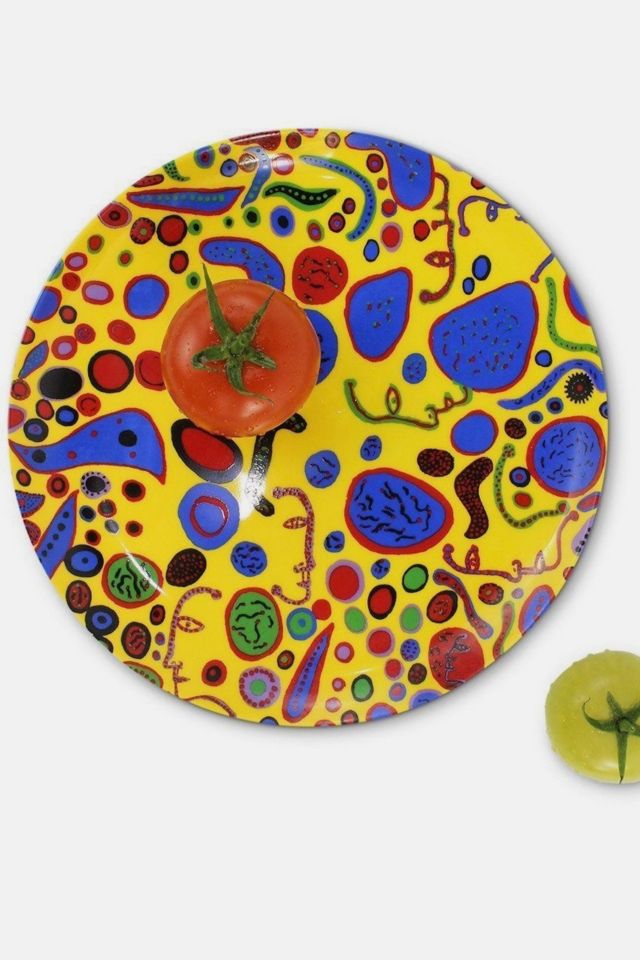 Third Drawer Down Love Was Infinitely Shining Ceramic Plate x Yayoi Kusama